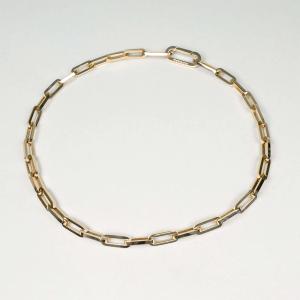 Collana Rebecca in bronzo giallo della collezione Cult BR1KOO09 - gallery