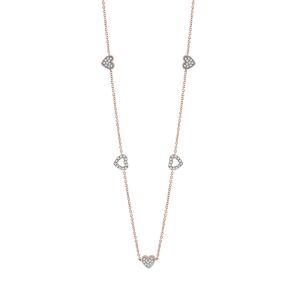Collana Salvini Cuori di diamanti collezione I SEGNI 