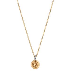 Collana scrigno di luce da Donna in Argento con pietra Champagne collezione Itaca Colors - gallery