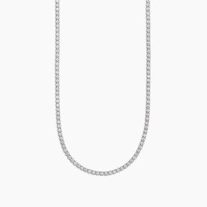 Collana tennis da uomo con zirconi bianchi MINI TENNIS 553577