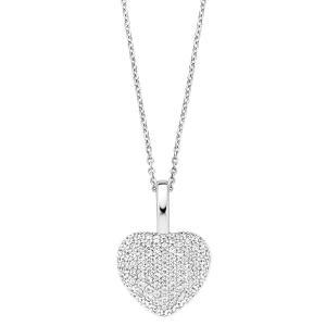 Ti Sento Milano silver heart pendant - gallery