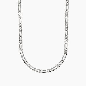 Collana uomo in argento con catena Millennium 553677
