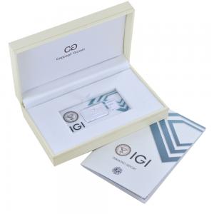 Diamante in Blister per carati 0.14 colore G purezza VS2 certificato IGI