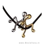 Pensieri Felici Necklace Gold Collection - gallery