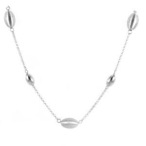 Girocollo Dvccio argento oro bianco 24 kt - gallery