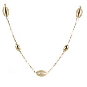 Girocollo Dvccio argento oro giallo 24 kt