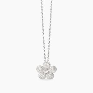 Girocollo Mabina con fiore in zirconi bianchi Maledetta Primavera 553797