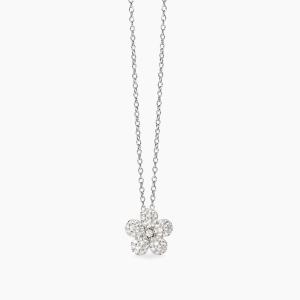Girocollo Mabina con fiore in zirconi bianchi Maledetta Primavera 553798