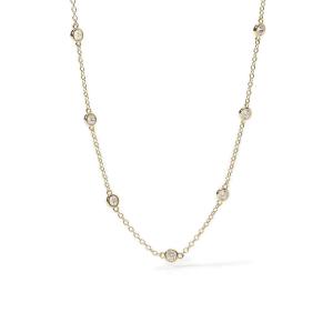 Girocollo Mabina in argento dorato Spotlight 553456 - gallery