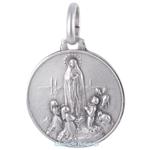 Medaglia Madonna di Fatima in argento 12 mm - gallery