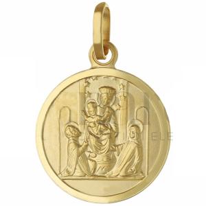 Religious Medal with Our Lady from Pompei  - gallery