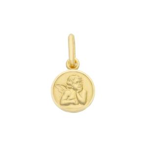 Medaglia religiosa in oro con Angelo Cherubino MINI