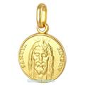 Medaglia Sacra Sindone in oro giallo 12 mm - gallery