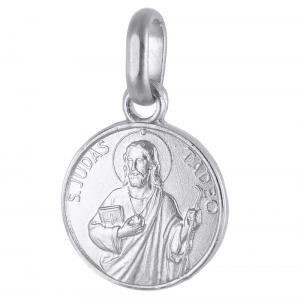 Medaglia san Giuda Taddeo in argento 10 mm - gallery