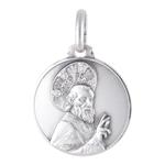 Medaglia San Nicola in argento 21 mm - gallery
