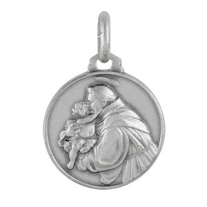 Medaglia sant'Antonio in argento 16 mm