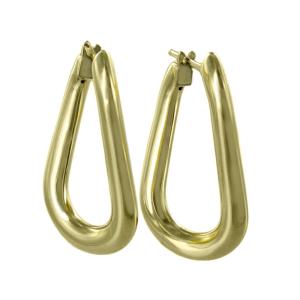 Orecchini a campanella in oro giallo 