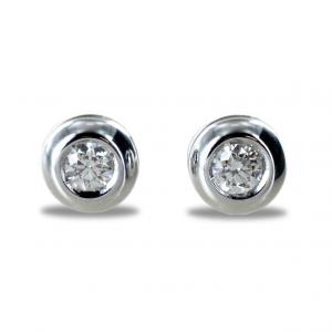 Solitaire stud earrings by Mirco Visconti - gallery