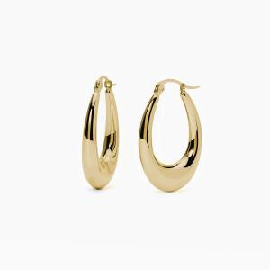 Orecchini da Donna 2Jewels a cerchio in Acciaio PVD giallo 261442