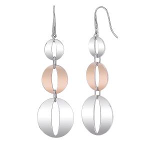 Orecchini da Donna 2Jewels in Acciaio rosa collezione Flat 261267