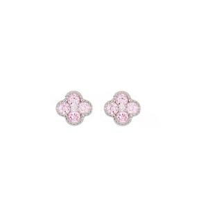 Orecchini Floraflex Rosa Cuori Milano collezione Maggiolina