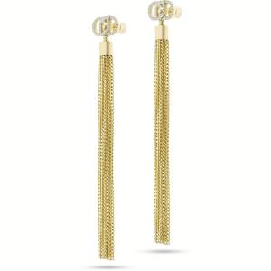 Orecchini in Acciaio giallo a pendente da donna Essential Woman Liu Jo LJ2648