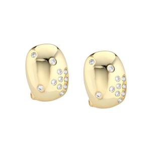Orecchini in Aregmto giallo costellazione della collezione Venice - gallery