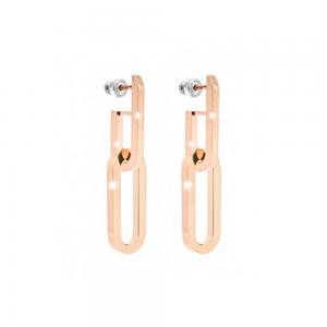 Orecchini in bronzo Rebecca Rosa BCCOBR03