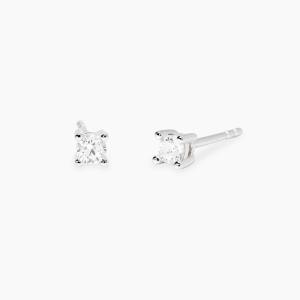 Orecchini Mabina MY DIAMOND punto luce in argento con diamanti Lab-Grown 0.20 ct 563892 - gallery