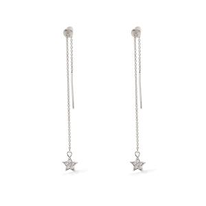 Orecchini pendenti Mabina in argento pendente stella  563494