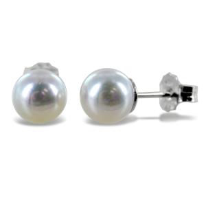 Orecchini Perle Gemelle con Perle AKOYA 7.50- 8.00 mm