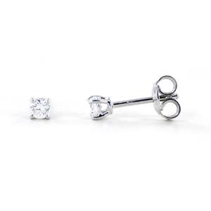 Orecchini punto luce con diamanti carati 0.48 G VS - gallery