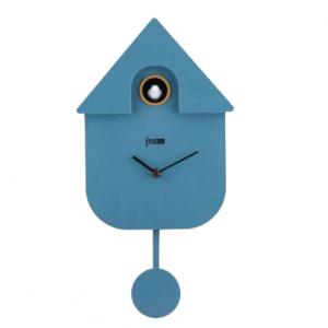 Orologio a Cucù da bambino con pendolo uccellino casetta azzurra