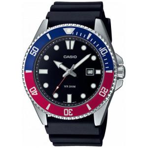 Orologio Casio Collection da uomo blu e rosso MDV-107-1A3VEF - gallery