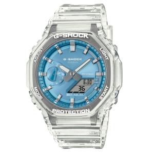 Orologio Casio da uomo G-SHOCK Classic trasparente azzurro GA-2100BM-7A2ER