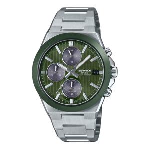 Orologio Casio Edifice da Uomo Linea Cronografo ad energia solare Verde EFS-S650D-3A - gallery