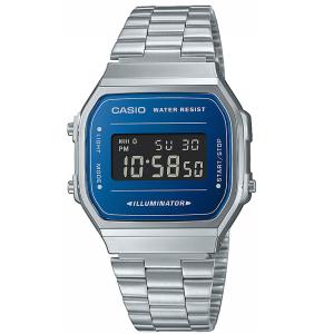 Orologio Casio Vintage Iconic unisex blu A168WEM-2BEF - gallery