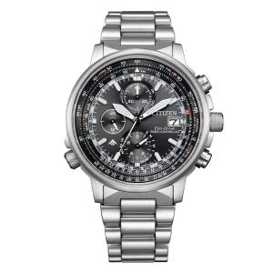 Orologio Citizen Crono Pilot Acciaio 41mm AT8300-58E