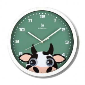 Orologio da parete da bambino con Mucca occhi in movimento