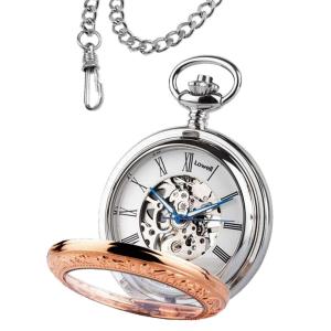 Orologio da tasca Lowell Savonnettes Scheletrico Meccanico Herald