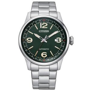 Orologio da uomo Citizen Automatico verde NJ0160-87X - gallery