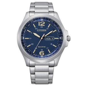 Orologio da uomo Citizen Eco-Drive Military blu AW0110-82L - gallery