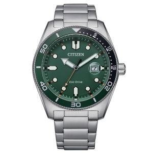 Orologio da uomo Citizen Marine Sport Verde AW1768-80X