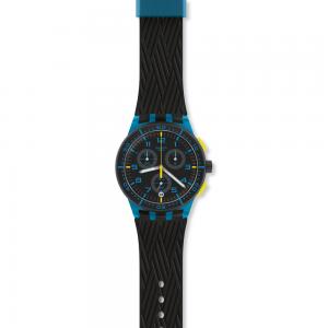 Orologio da Uomo Swatch BLUE TIRE SUSS402