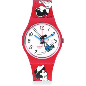 Orologio da Uomo Swatch PEANUTS KLUNK SO28Z106 - gallery