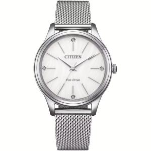 Orologio donna CITIZEN Ecodrive collezione Lady EM1220-82A - gallery