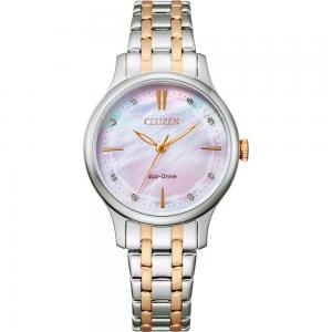 Orologio donna Citizen Lady bicolore EM0896-89Y