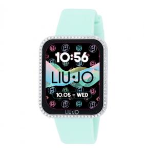 Orologio Smartwatch Liu Jo da donna azzurro strass SWLJ 164