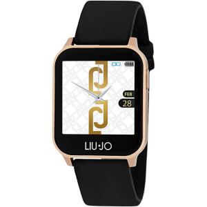 Orologio Smartwatch Liu Jo da donna Energy Rosa cinturino nero SWLJ 019 - gallery