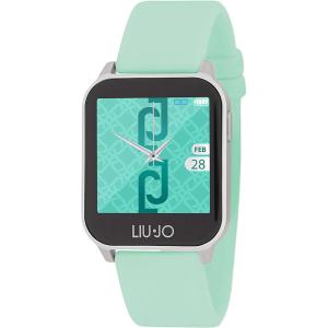 Orologio Smartwatch Liu Jo da donna Energy Silver cinturino Acquamarina SWLJ 016